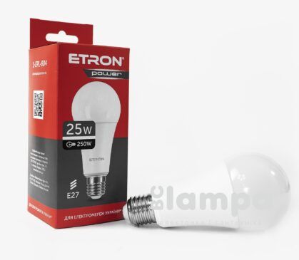 Лампа ETRON LED A67 25W 4200K E27 Light Power (1-EPL-804)