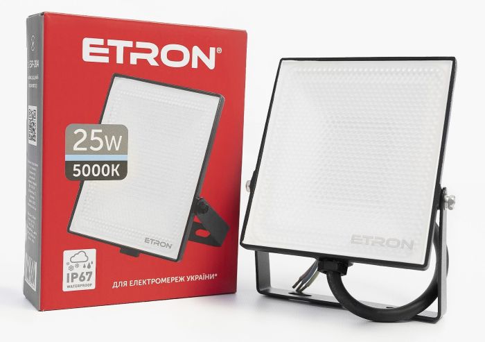 Прожектор ETRON Spotlight Power LED  25W 5000K (1-ESP-204)