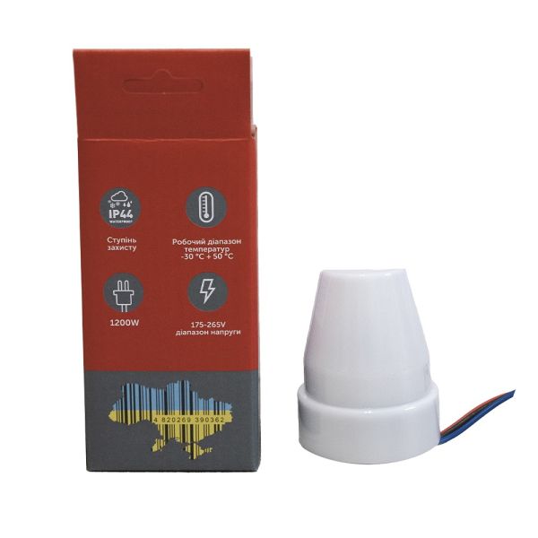 Датчик сутінковий ETRON 10A Sensor IP44 (1-ESP-351)