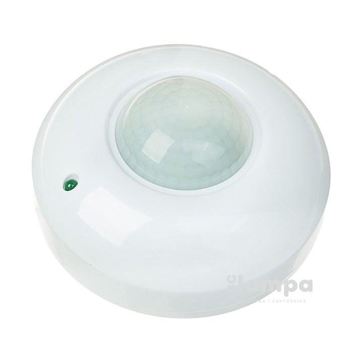 Датчик руху з датчиком освітленості ETRON Sensor IP20 360 білий (1-ESP-356)