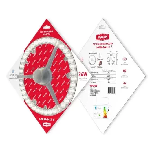 Модуль LED MAXUS 24W 4100K Module Circle 1-MLM-2441-C