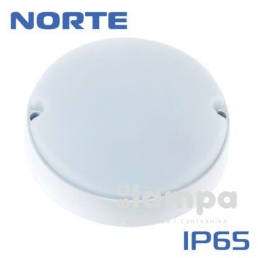 Світильник накладний NORTE USD 1-NCP-1402 12W круг 6500K IP65