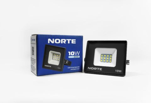 Прожектор ETRON NORTE LED  10W 6500K  (1-NSP-1201)