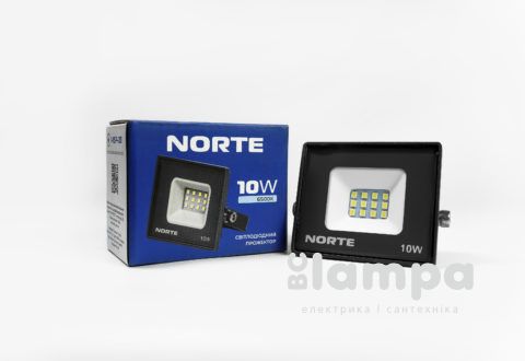 Прожектор ETRON NORTE LED  10W 6500K  (1-NSP-1201)
