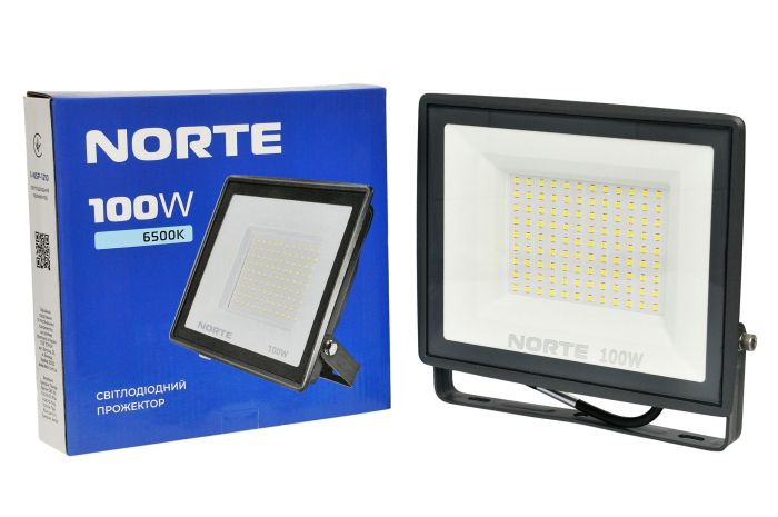 Прожектор ETRON NORTE LED 100W 6500K  (1-NSP-1210)