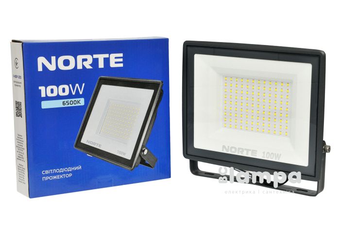 Прожектор ETRON NORTE LED 100W 6500K  (1-NSP-1210)