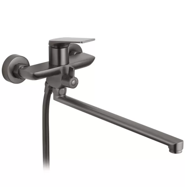 Змішувач KRONER ванна Graz-GRP070 довгий гусак (CV031334)