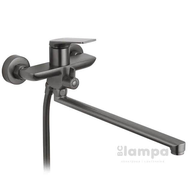 Змішувач KRONER ванна Graz-GRP070 довгий гусак (CV031334)