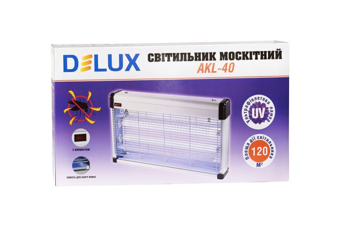 Світильник "пастка для комах" DELUX AKL-40  3*20W люмінісцентний (10093967)