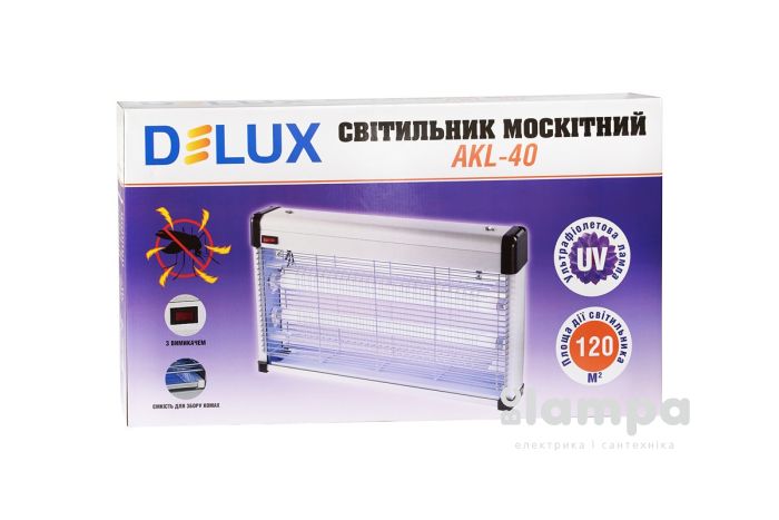 Світильник "пастка для комах" DELUX AKL-40  3*20W люмінісцентний (10093967)