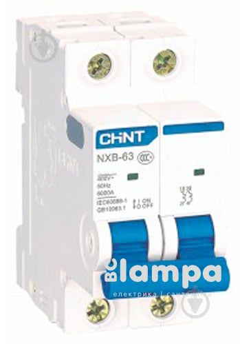 Автоматичний вимикач CHINT NXB-63 2P, С32 (814095)