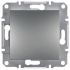 Schneider Electric Asfora сталь перемикач 1 кл. прохідний (ЕРН0400162)