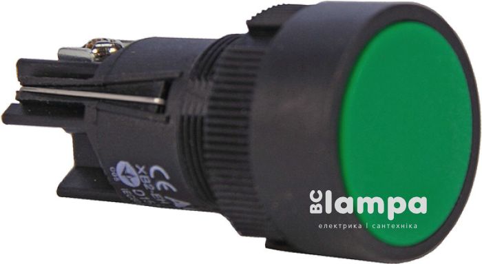 Кнопка АСКО XB2-EH131 "Старт" зеленая с фиксацией "NO" (A0140010039)