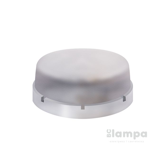 Светильник настенный ERKA 1065-P сірий / прозорий круг 26W Е27 IP65