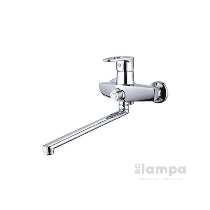 Смеситель ZEGOR ван длин евро NKE А180 (2877)