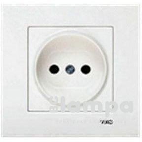 Розетка Біла 1- на Karre VIKO (90960007)
