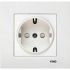 Розетка Біла 1- на З/К Karre VIKO (90960008)