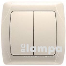 Выключатель крем 2 кл. VIKO CARMEN (90562002)