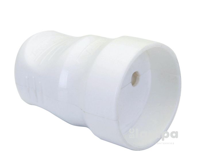 Гніздо без з/к штепсельне DE-PA біле (11113)