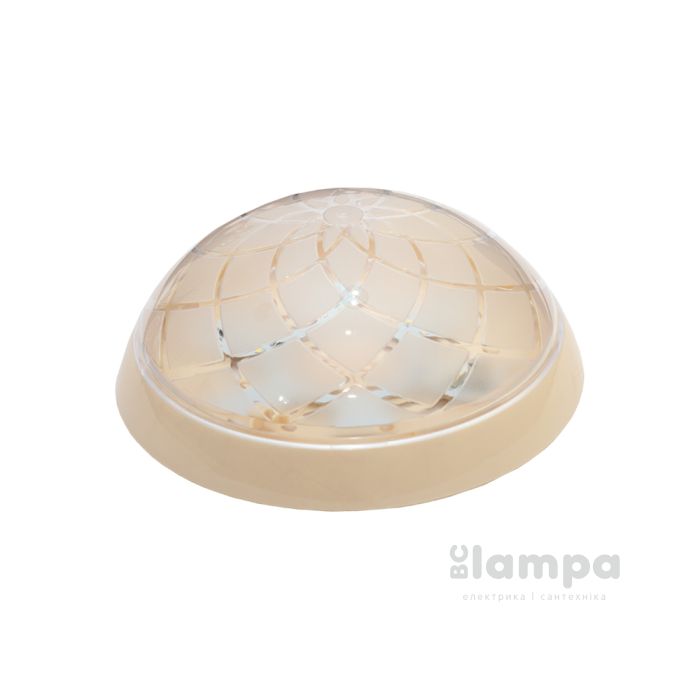 Светильник настенный ERKA 1127-К крем / прозрачный 26W E27 IP20