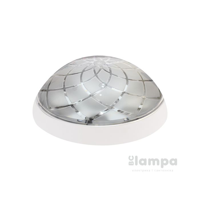 Светильник настенный ERKA 1127 белый / прозрачный 26W E27 IP20