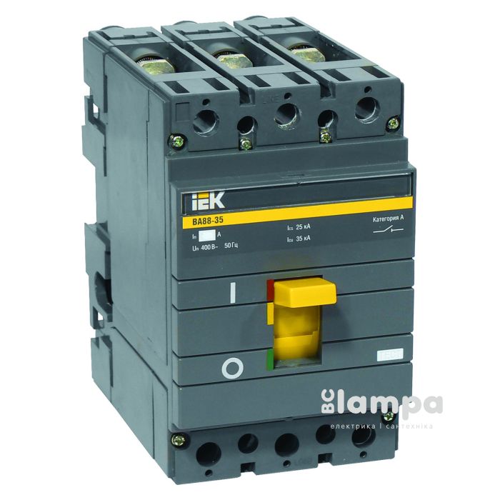 Автоматичний вимикач IEK ВА88-35 3Р 250А 35кА