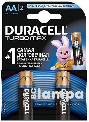 Батарейка DURACELL AA Turbo/Ultra/Optimum (LR06)
