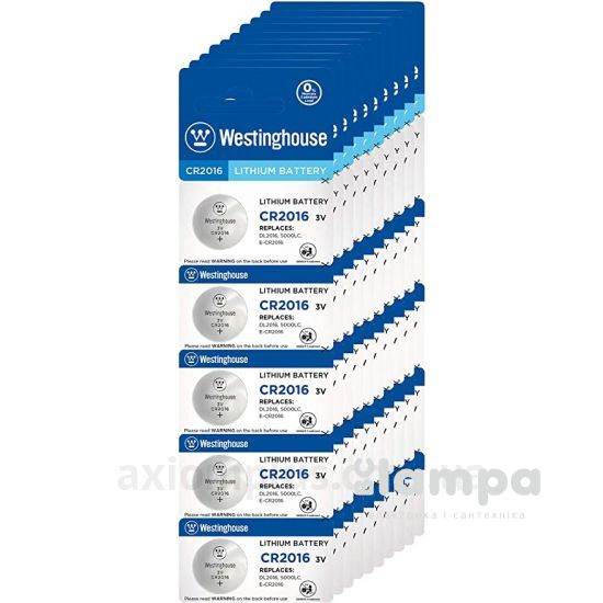 Батарейка CR2016 WESTINGHOUSE