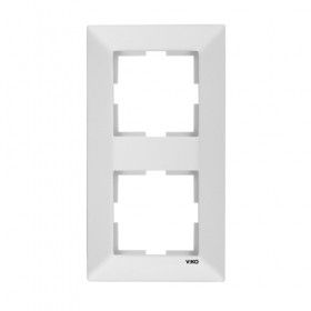 Рамка Біла 2- на вертикальна Viko Meridian (90979022)