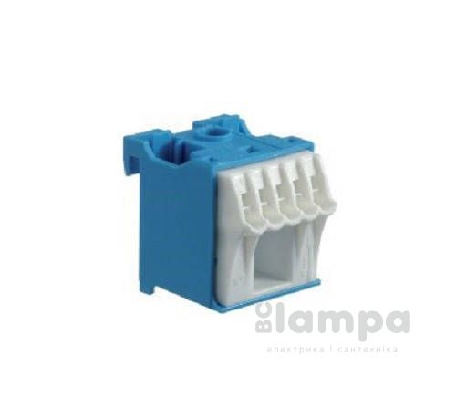 Hager Volta QuickConnect фазна клема 1х16мм²+5х4мм² ширина 30мм KN06N