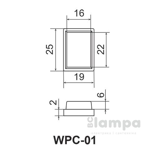 Захисний ковпачок для перемикачів КП -1 (505496)