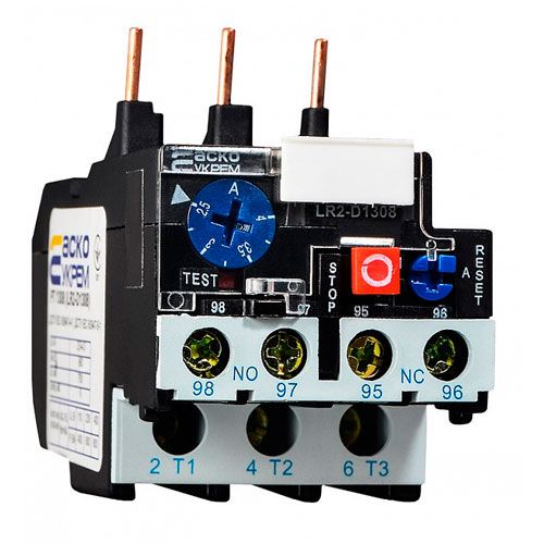 Тепловое реле РТ 1308 LR2-D1308 (2.5-4)(А0040060008) АСКО/НЕКСТ p058009