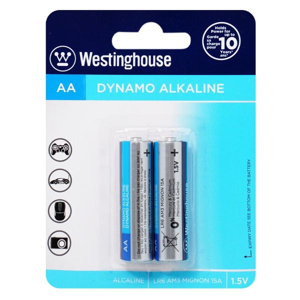 Батарейка WESTINGHOUSE Dynamo alkaline АА LR06 (LR6-SP4)