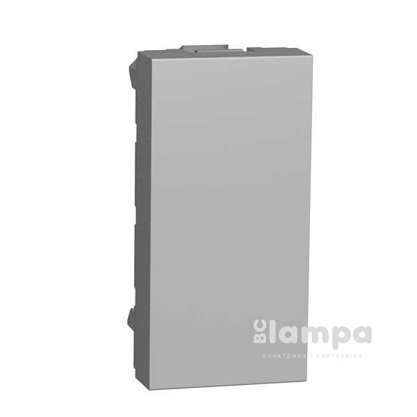 SCHNEIDER UNICA алюміній  заглушка одномудульна  Unica