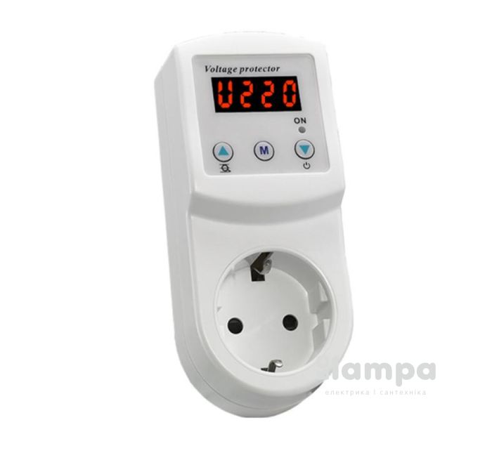 Реле напруги ENERGIO розеточне 16A VS (MR-VS-16)
