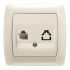 Розетка крем PC (RJ 45) VIKO CARMEN (90562032)