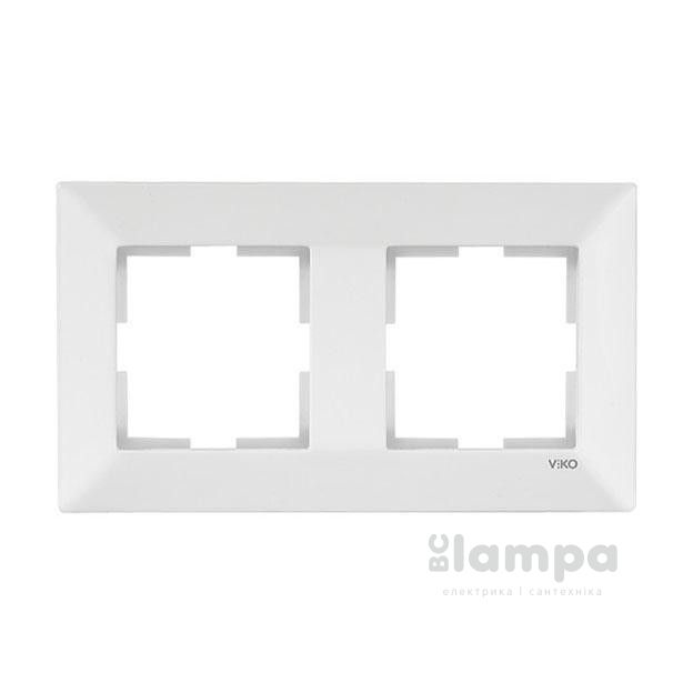 Рамка Біла 2- на горизонт Viko Meridian (90979002)