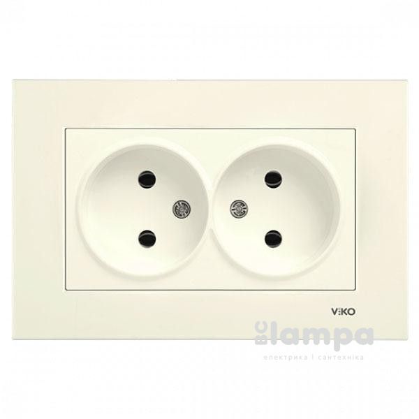 Розетка Крем 2- на Karre VIKO (90960155)