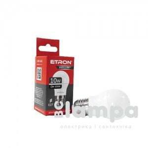 Лампа ETRON LED G45 10W 4200K E27 Power Light(1-EPL-842)