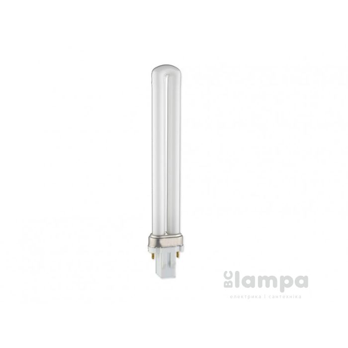 Лампа G23 PL 9W 6500К люмінісцентна DELUX (10008021/90017893)