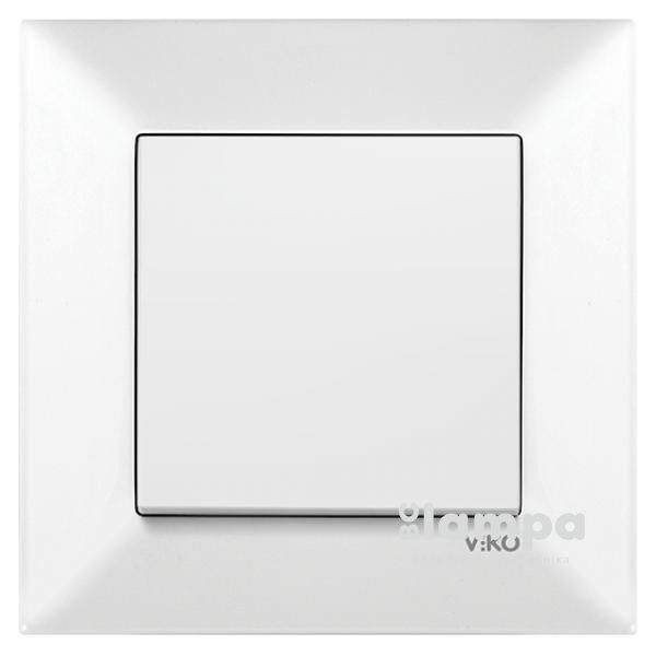 Вмикач Білий 1- кл Viko Meridian (90970001)