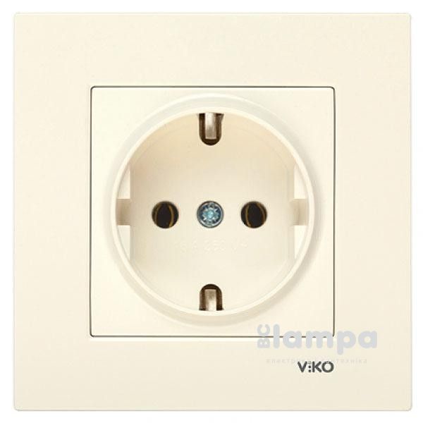 Розетка Крем 1- на З/К Karre VIKO (90960108)
