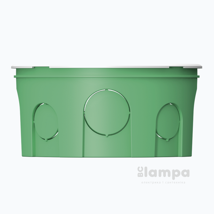 Розподільна коробка в бетон Ø100x50 мм круг PLANK (MB103/PLK6103500)