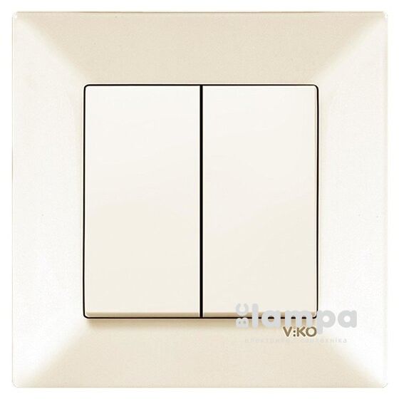Розетка Крем 1- на ТV Viko Meridian (90970210)