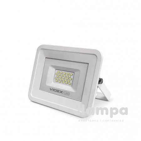 Прожектор VIDEX LED  20W 5000K  220V белый (VL-Fe205W) (24249)