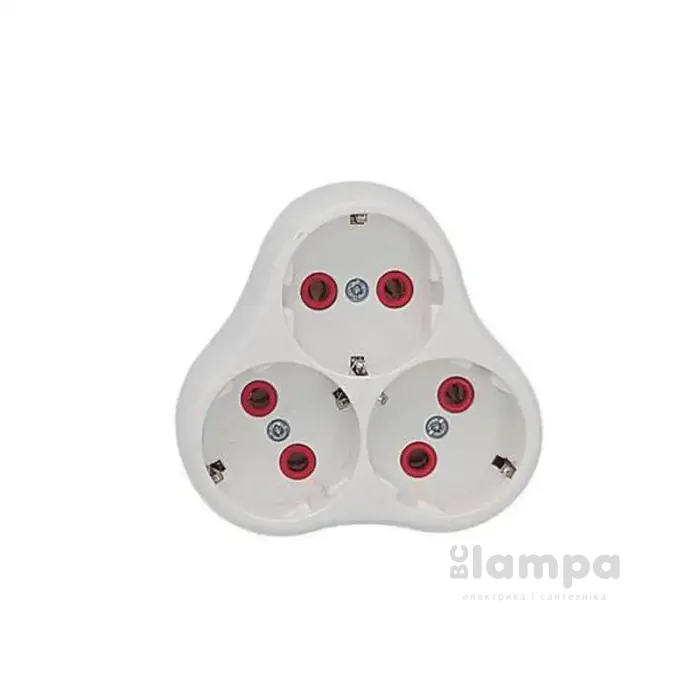 Трійник з з/к NEOMAX білий (NX1014)