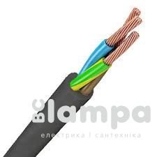 ПВС  3 х 2,5 mm²  Провод ЗЗЦМ чорний