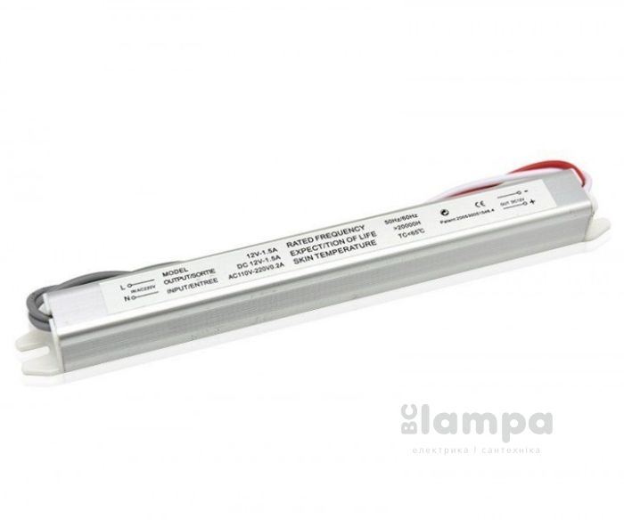 Трансформатор электр. для LED ленты металл ±12V/ 48W (4,0А) IP20 SLIM (01400070/01400103/1013417)