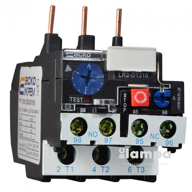 Тепловое реле РТ 1310 LR2-D1310 (4-6А) (А0040060009) АСКО