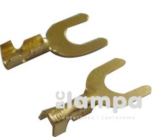 Накінечник вилочковий без ізоляції DJ441 8C (2-2,5/8) (100шт уп.)  - ціна за 1шт.